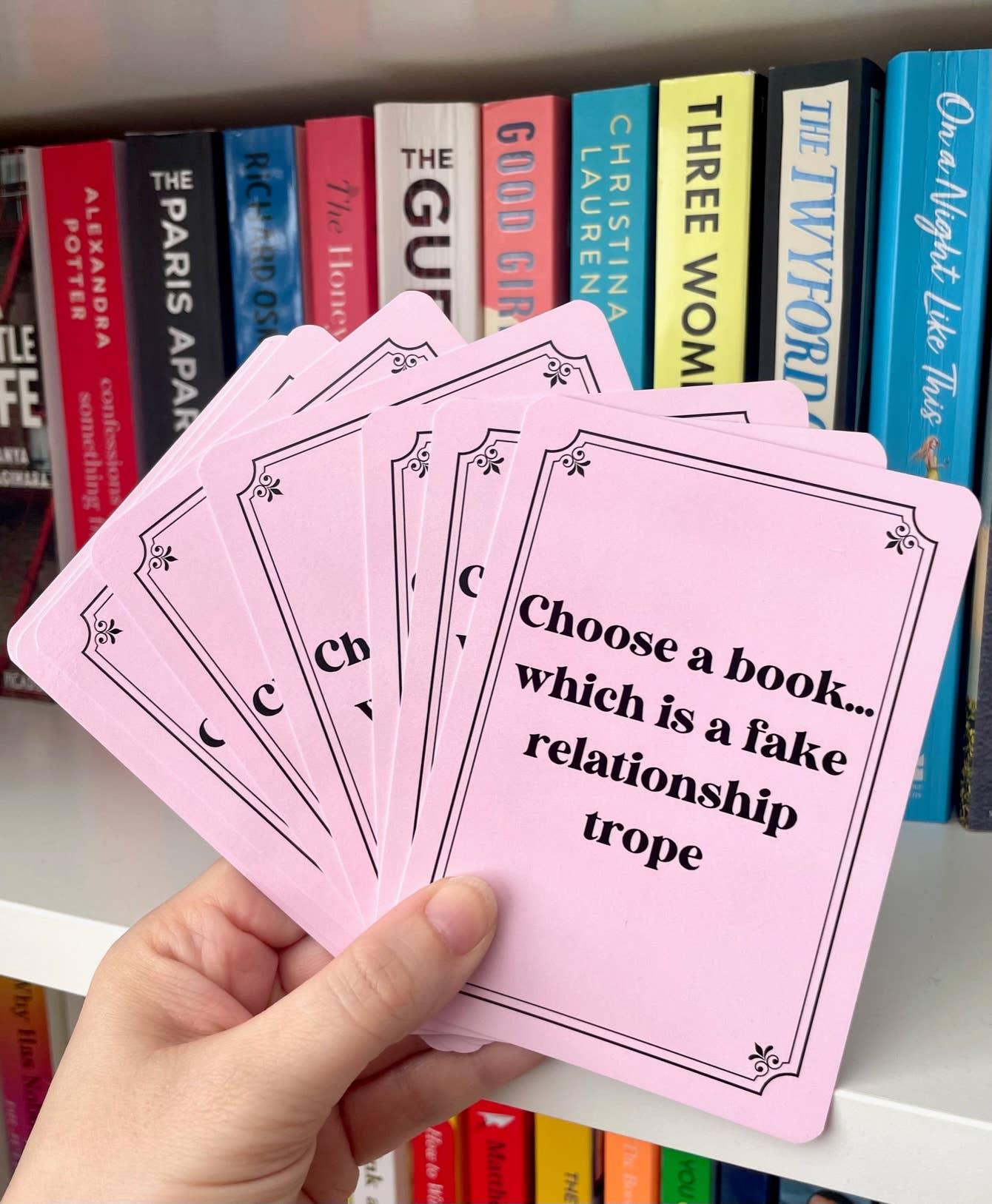 TBR Cards – Fun Reading Prompts for Book Lovers | Bookish Gift