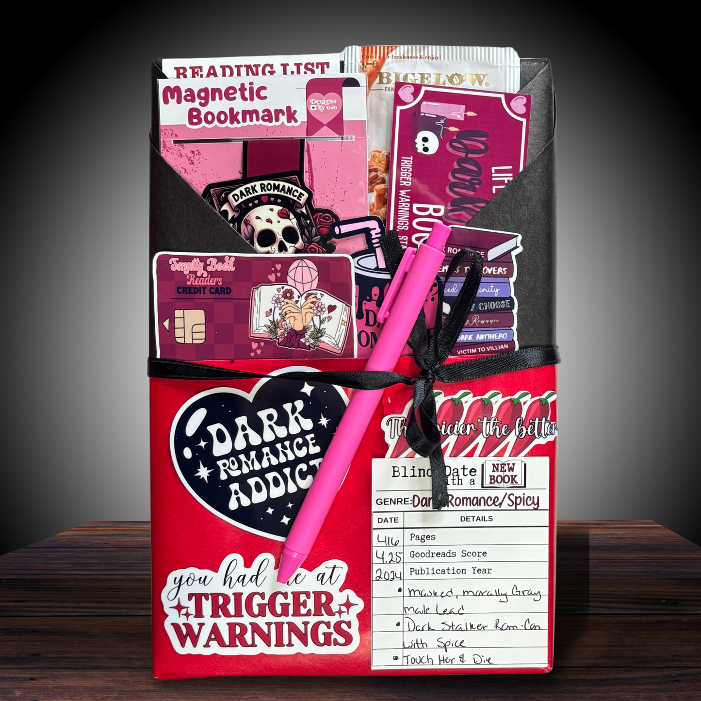 Blind Date with a New Book – Surprise Read + Bookish Goodies