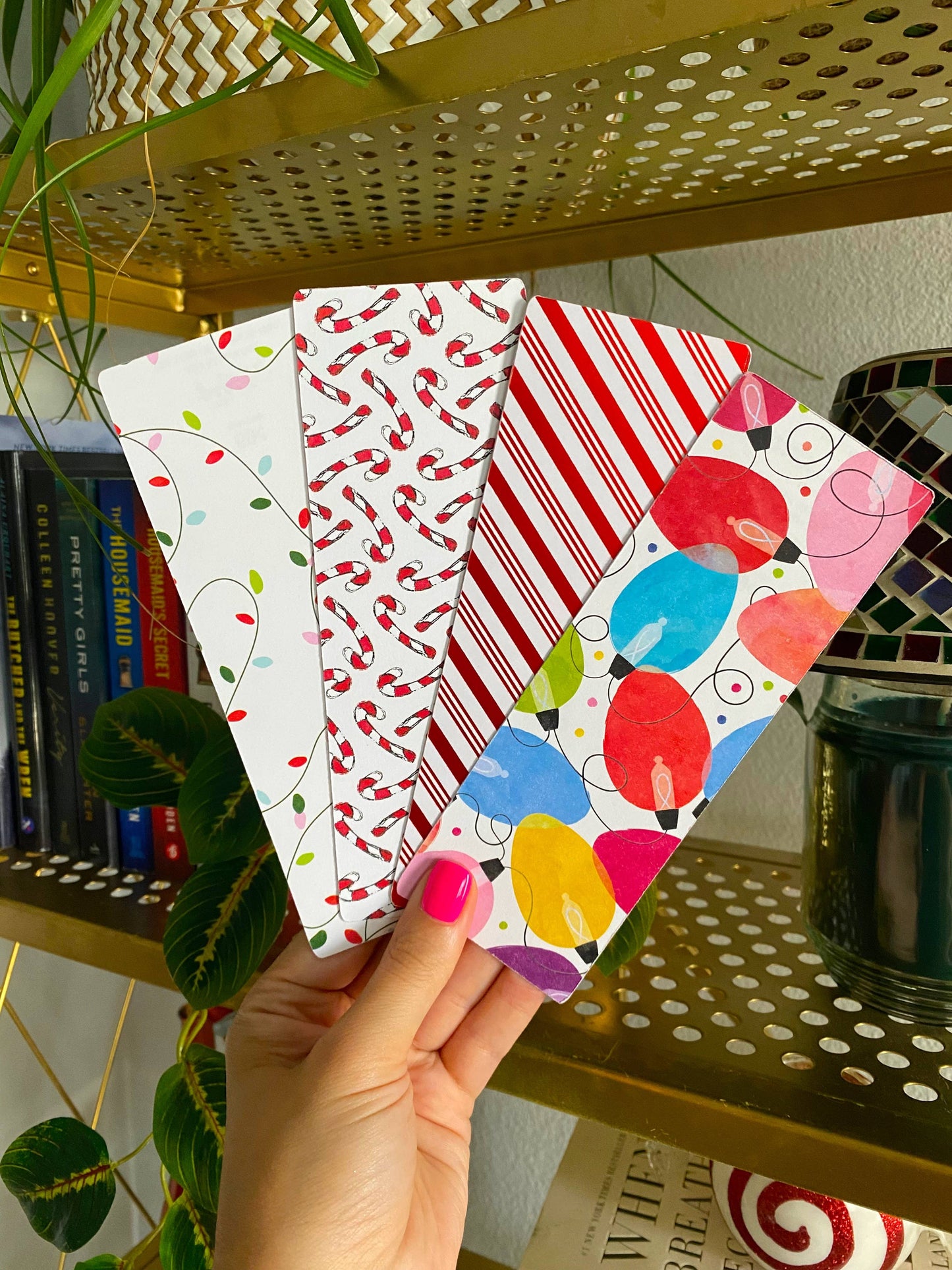 Assorted Matte Holiday Bookmarks