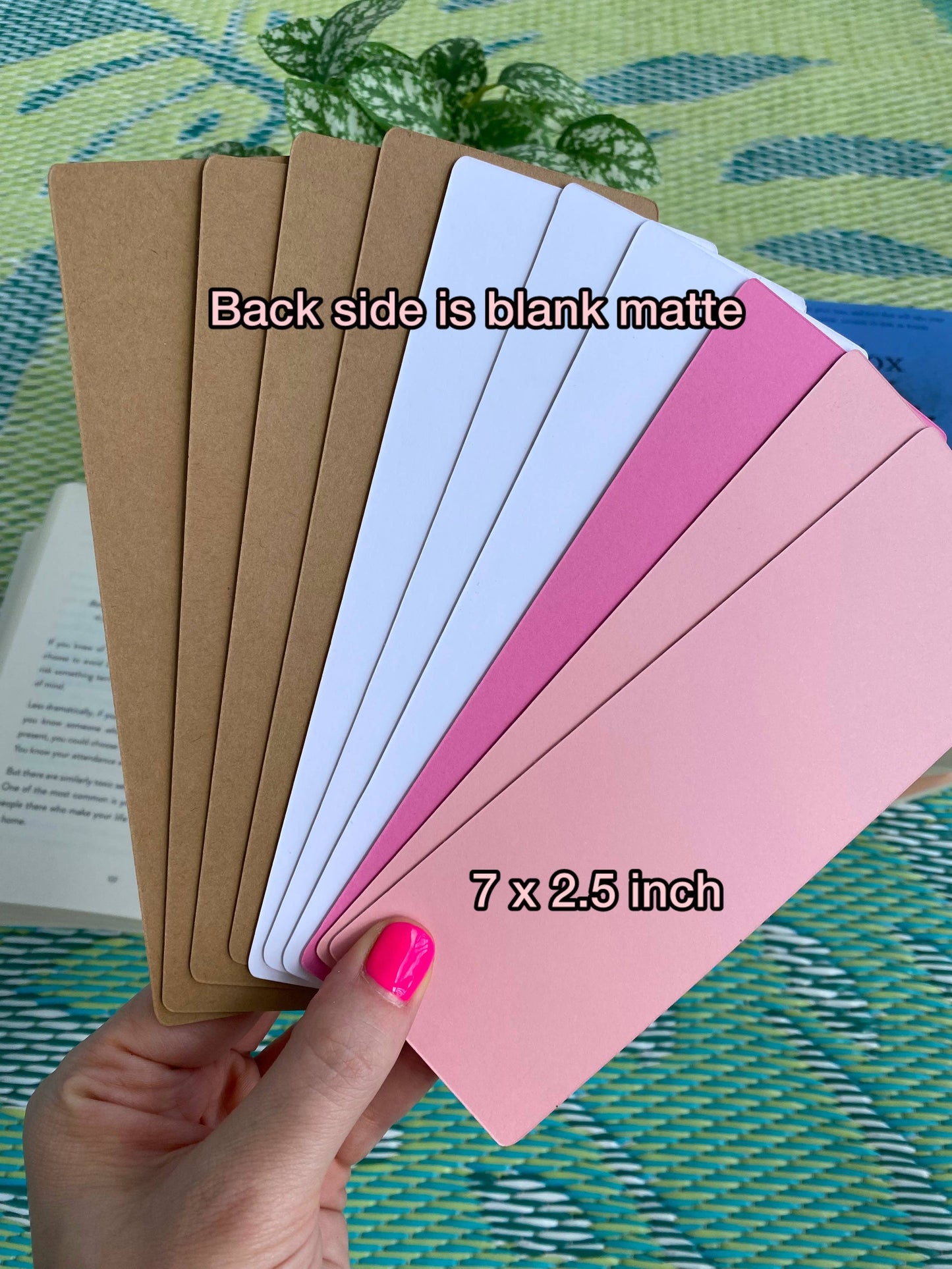 Assorted Matte Bookmarks