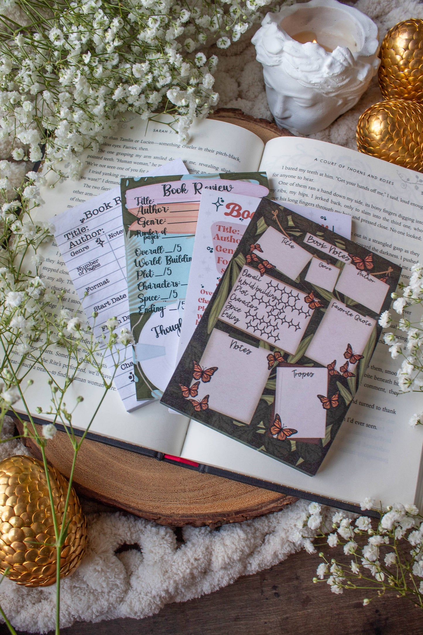 Imperfect Book Review Post-It Mystery Pack