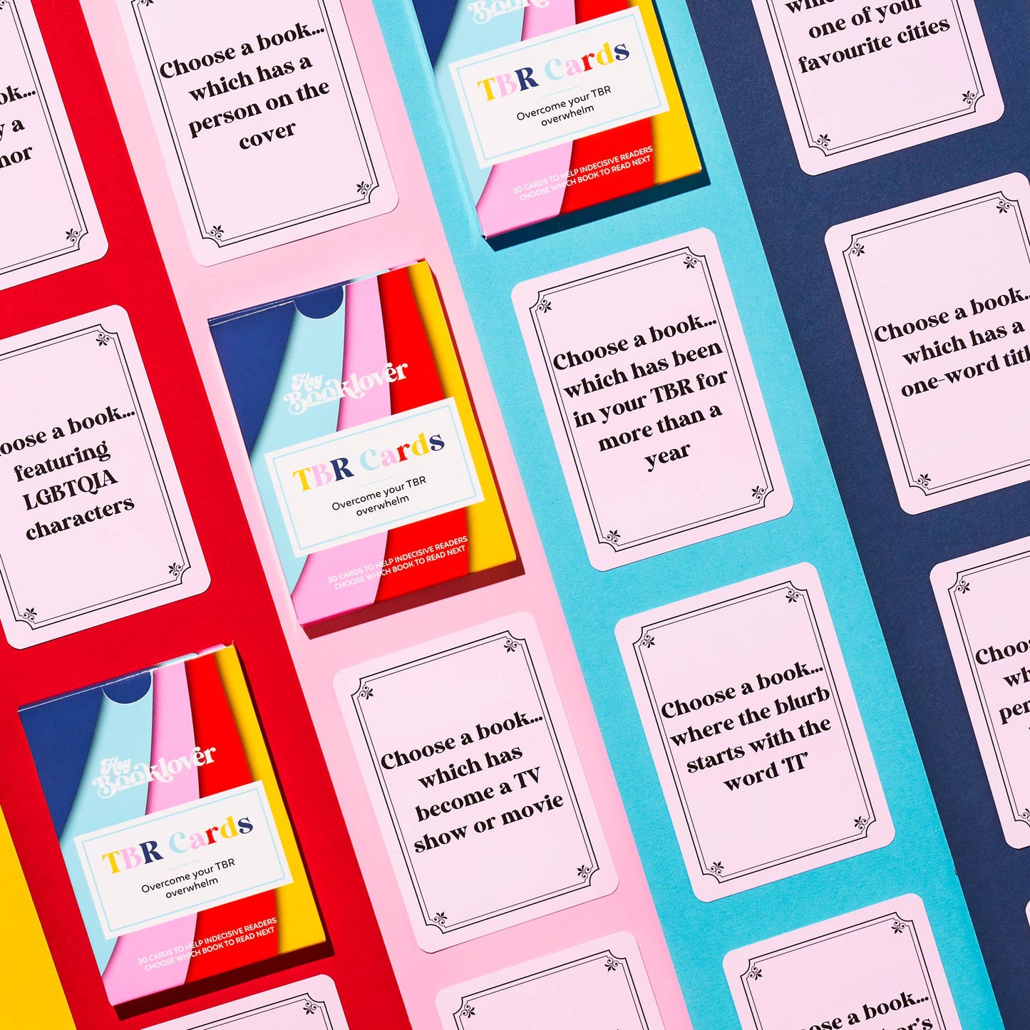 TBR Cards – Fun Reading Prompts for Book Lovers | Bookish Gift