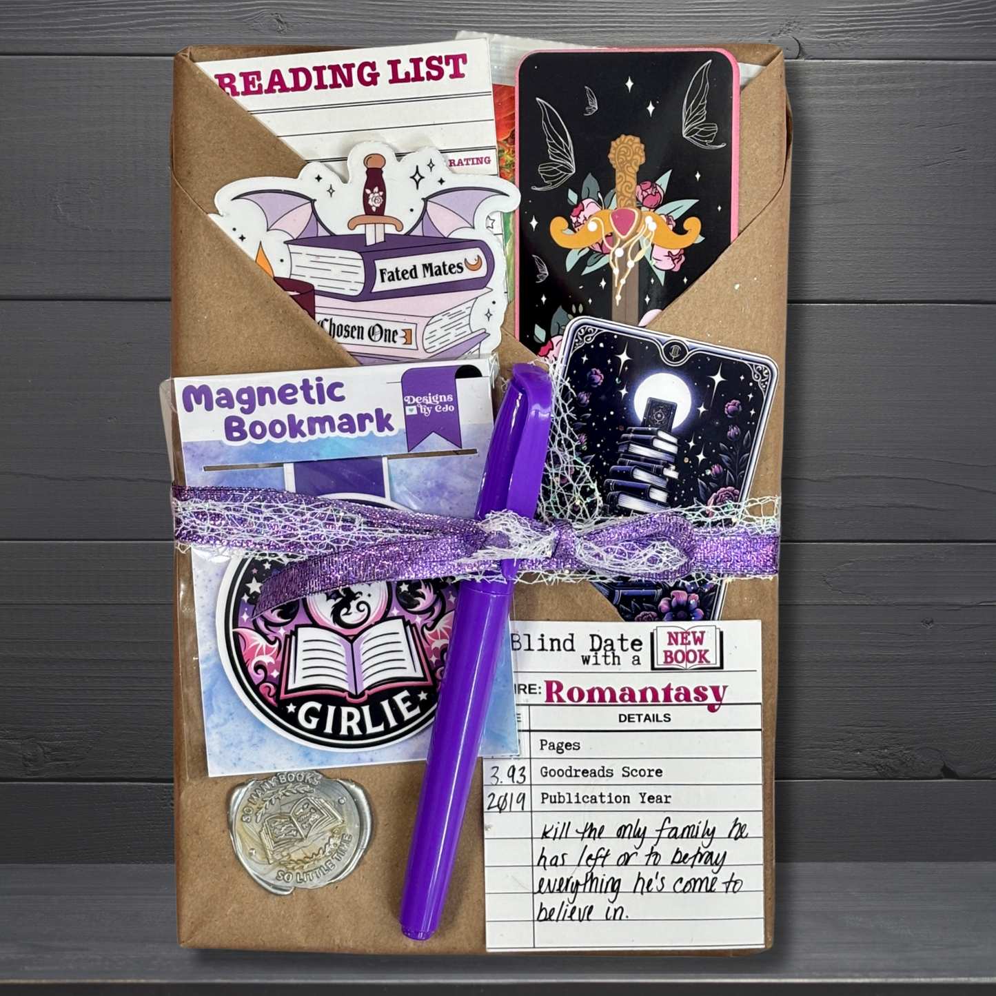 Blind Date with a New Book – Surprise Read + Bookish Goodies