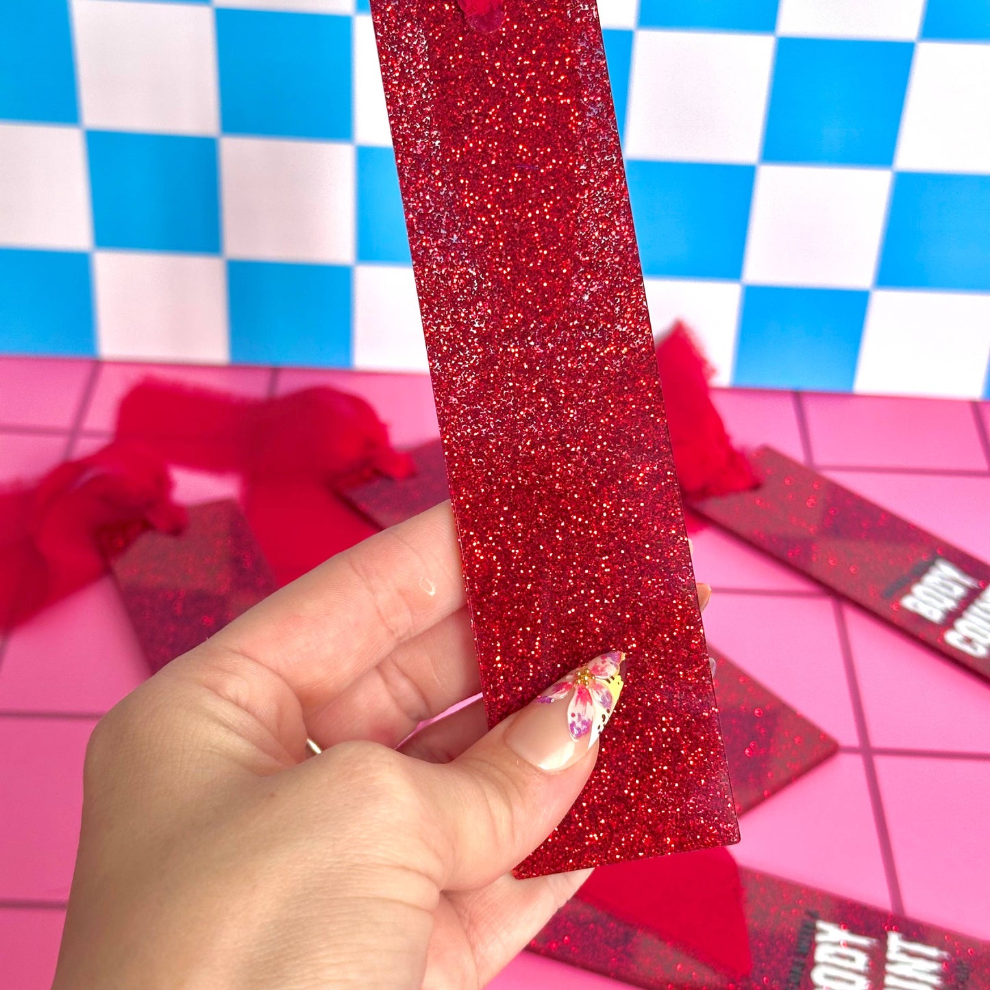 Body Count Acrylic Bookmark