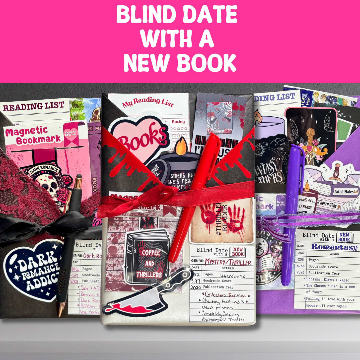 Blind Date with a New Book – Surprise Read + Bookish Goodies