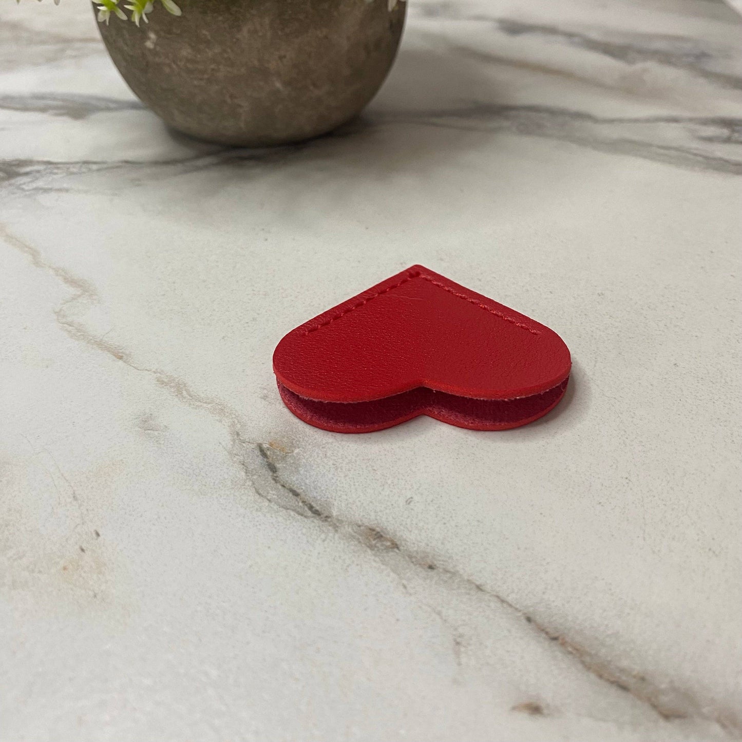 Heart-shaped Corner Bookmark