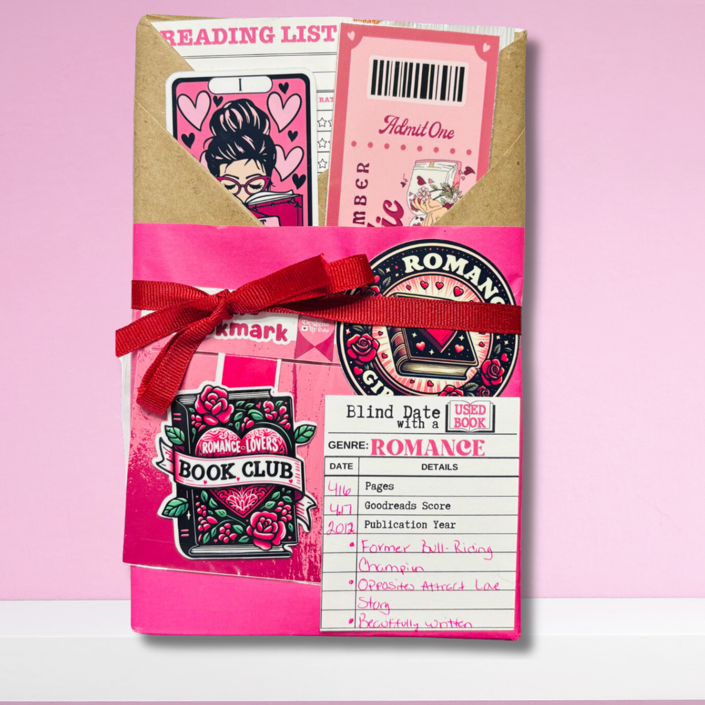 Blind Date with a Used Book – Surprise Read + Bookish Goodies