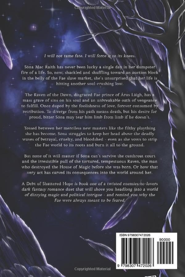 A Debt of Shattered Hope | Signed by Author