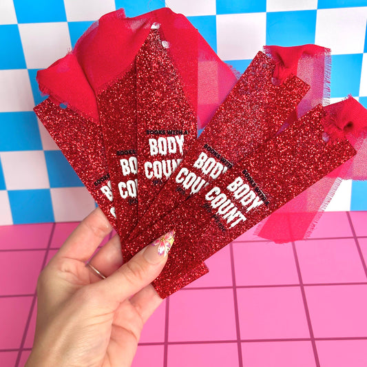 Body Count Acrylic Bookmark