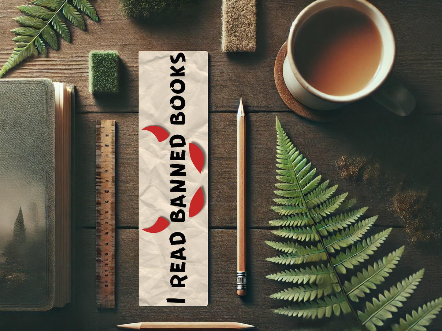 I Read Banned Books Bookmark