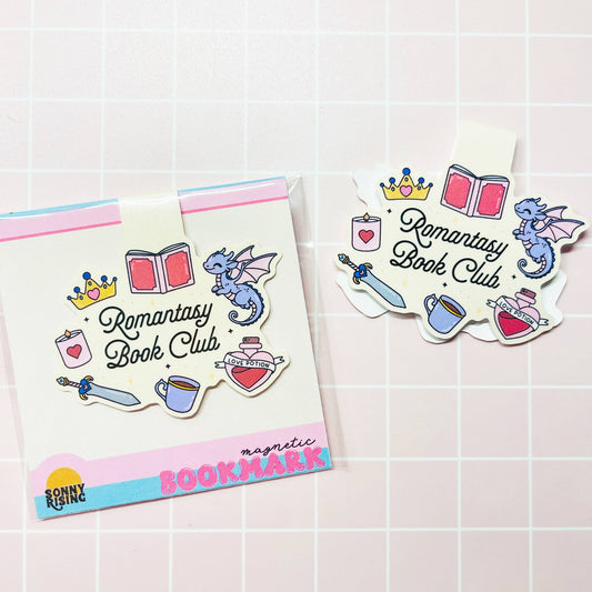 Romantasy Book Club Magnetic Bookmark