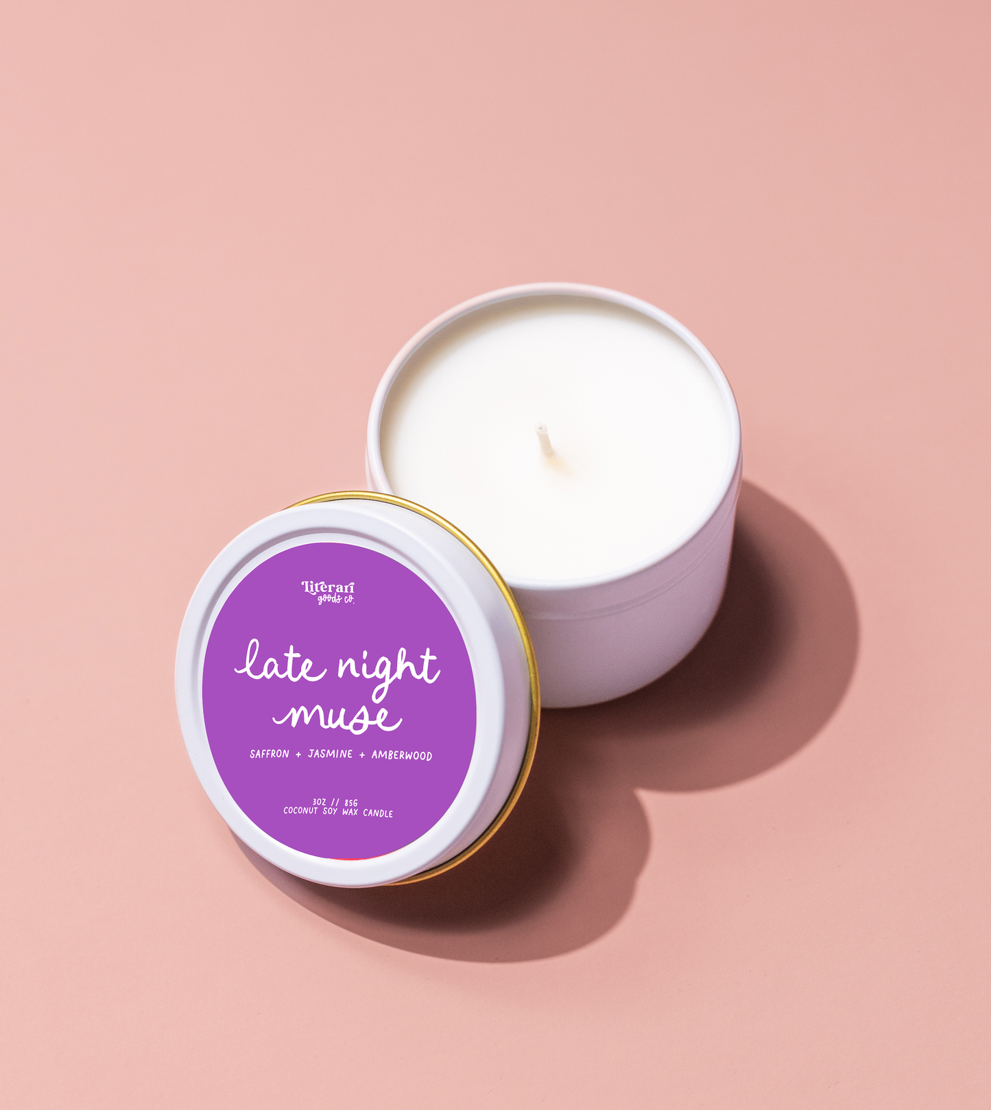 Late Night Muse Candle – Bookish Romance Candle