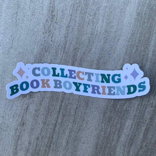 Collecting Book Boyfriends Sticker