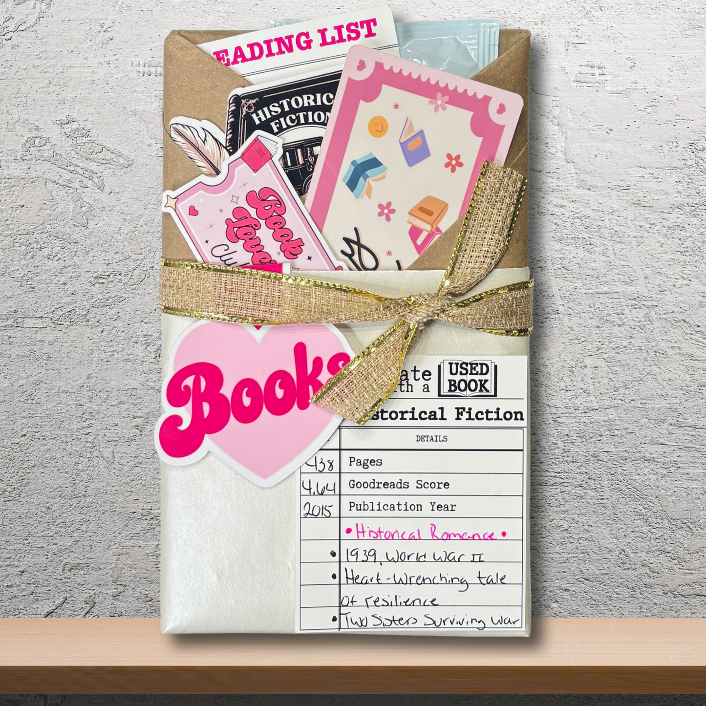 Blind Date with a Used Book – Surprise Read + Bookish Goodies