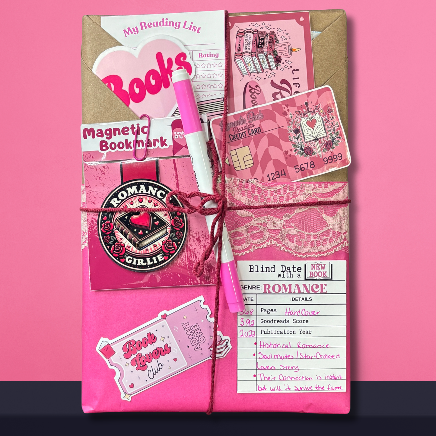 Blind Date with a New Book – Surprise Read + Bookish Goodies