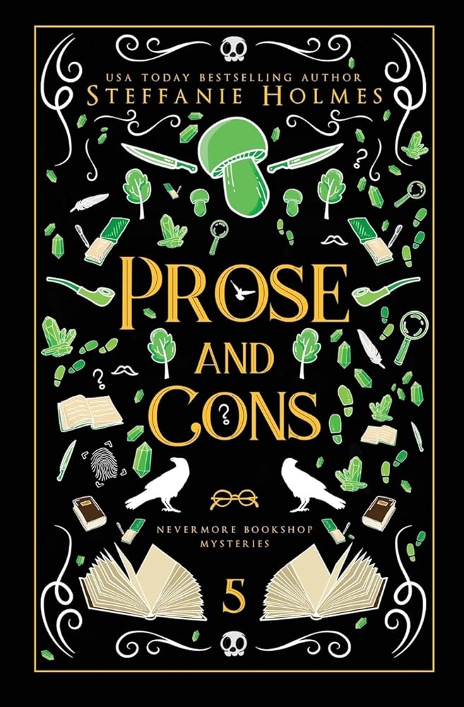 Prose and Cons: Luxe paperback edition (Nevermore Bookshop Mysteries) cover image