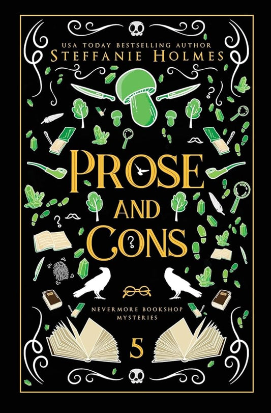 Prose and Cons: Luxe paperback edition (Nevermore Bookshop Mysteries) cover image