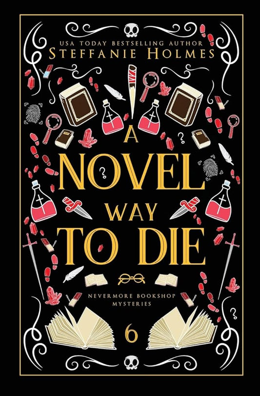 A Novel Way to Die: Luxe paperback edition (Nevermore Bookshop Mysteries: Luxe Paperback Editions) cover image