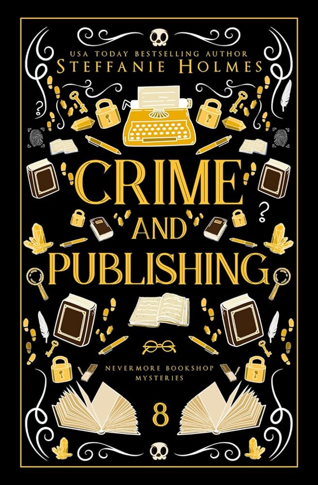 Crime and Publishing: Luxe paperback edition (Nevermore Bookshop Mysteries) cover image