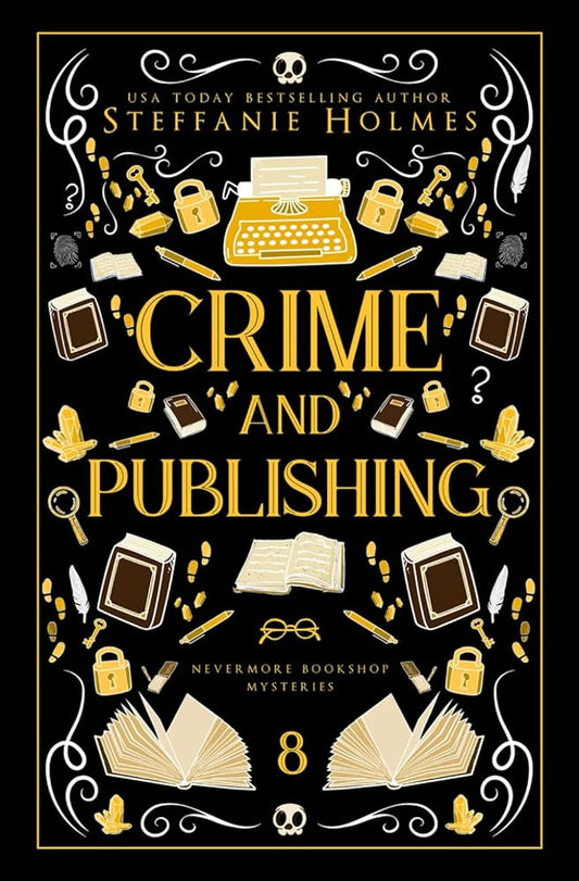 Crime and Publishing: Luxe paperback edition (Nevermore Bookshop Mysteries) cover image