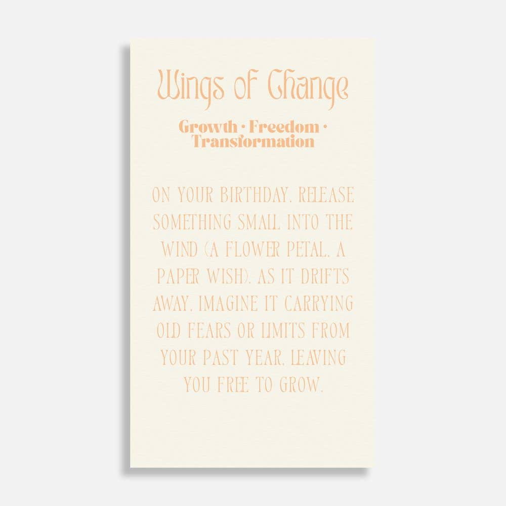 Birthday Spell Cards | Magical Ritual & Affirmation Set