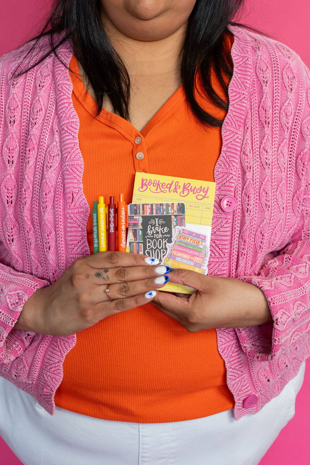 Read & Rebel Bookish Gel Pens | Set of 4 Reader Advocacy Pens