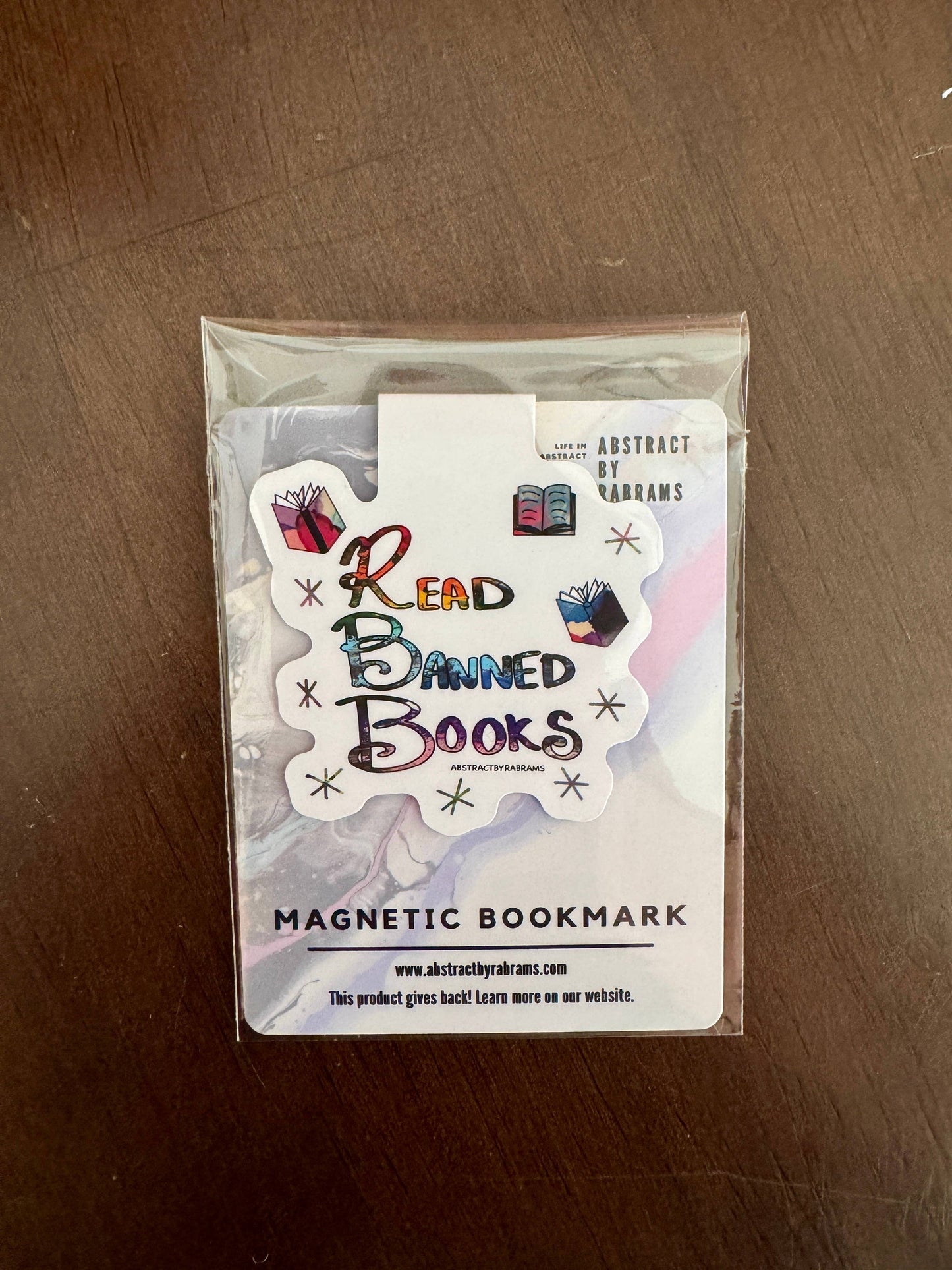 Read Banned Books Magnetic Bookmark