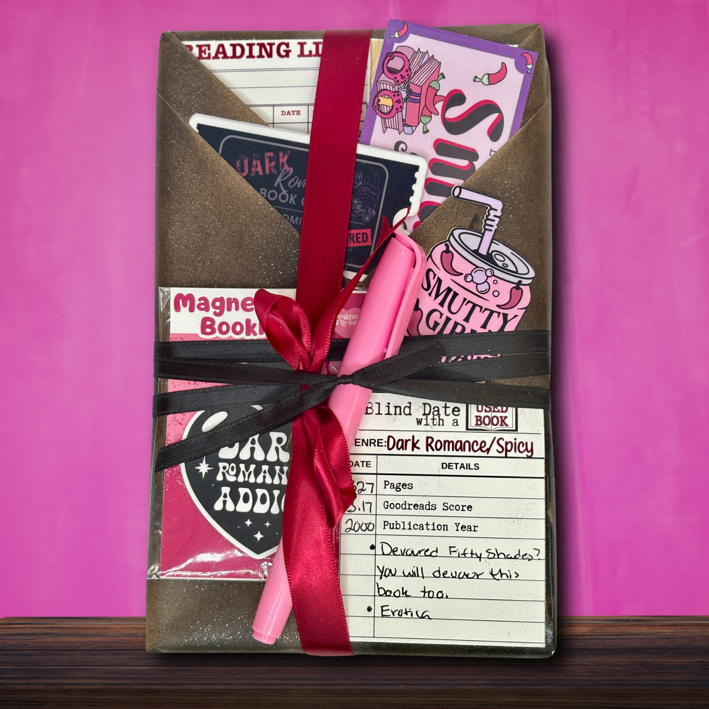 Blind Date with a Used Book – Surprise Read + Bookish Goodies
