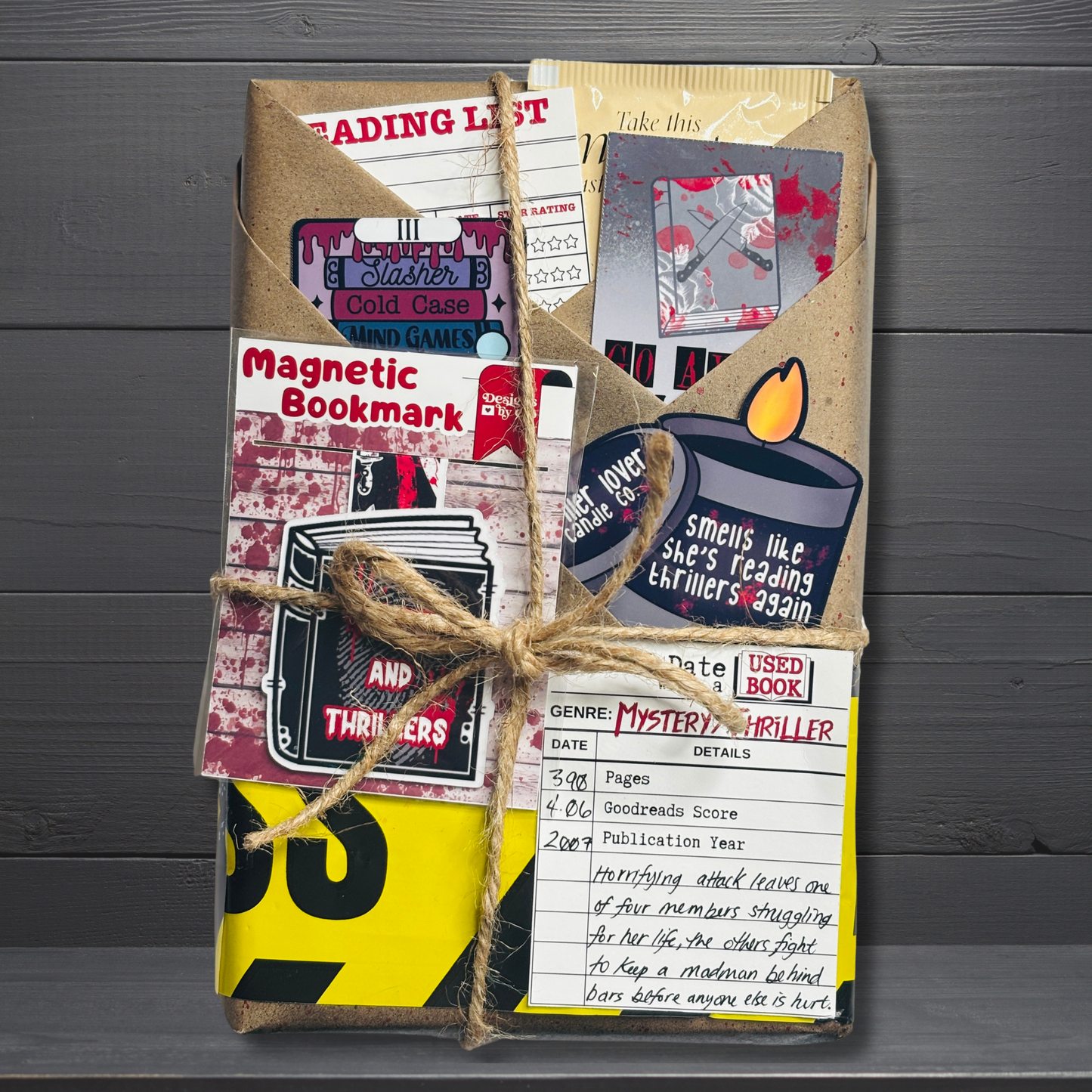 Blind Date with a Used Book – Surprise Read + Bookish Goodies