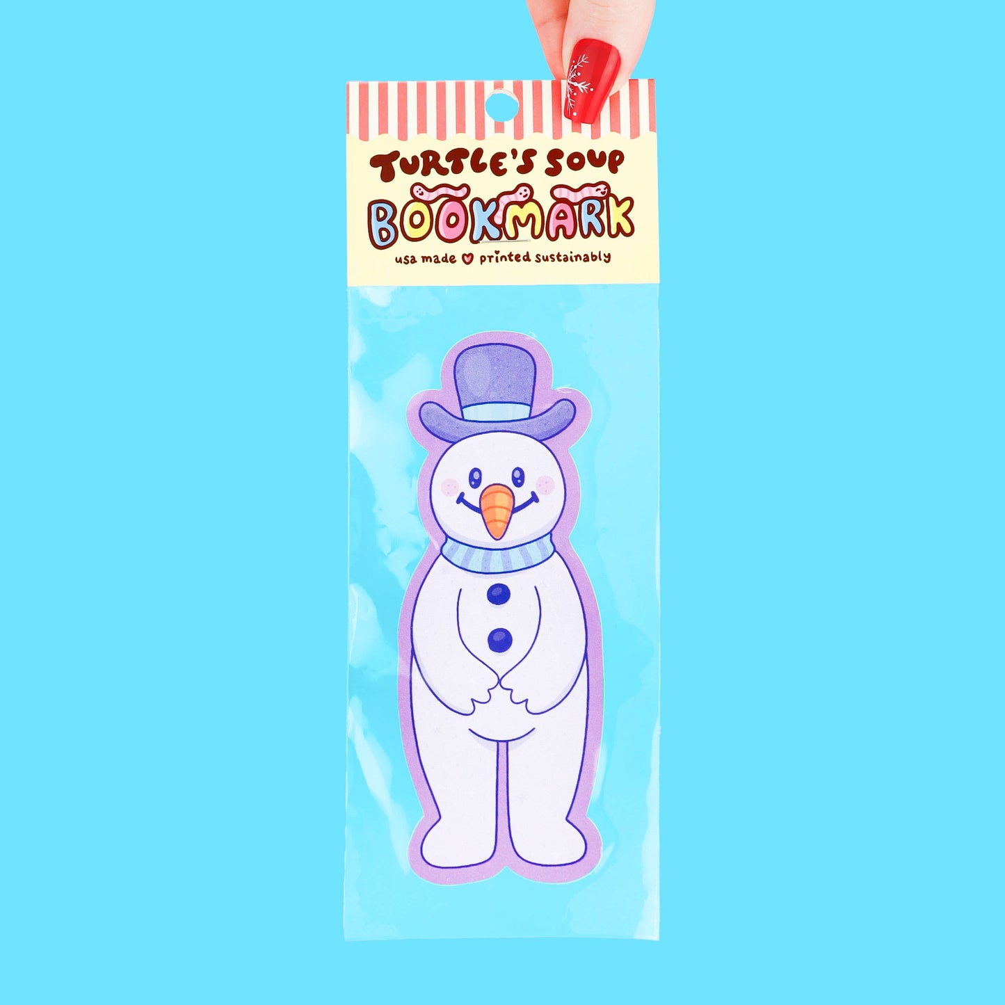 Snowman Bookmark