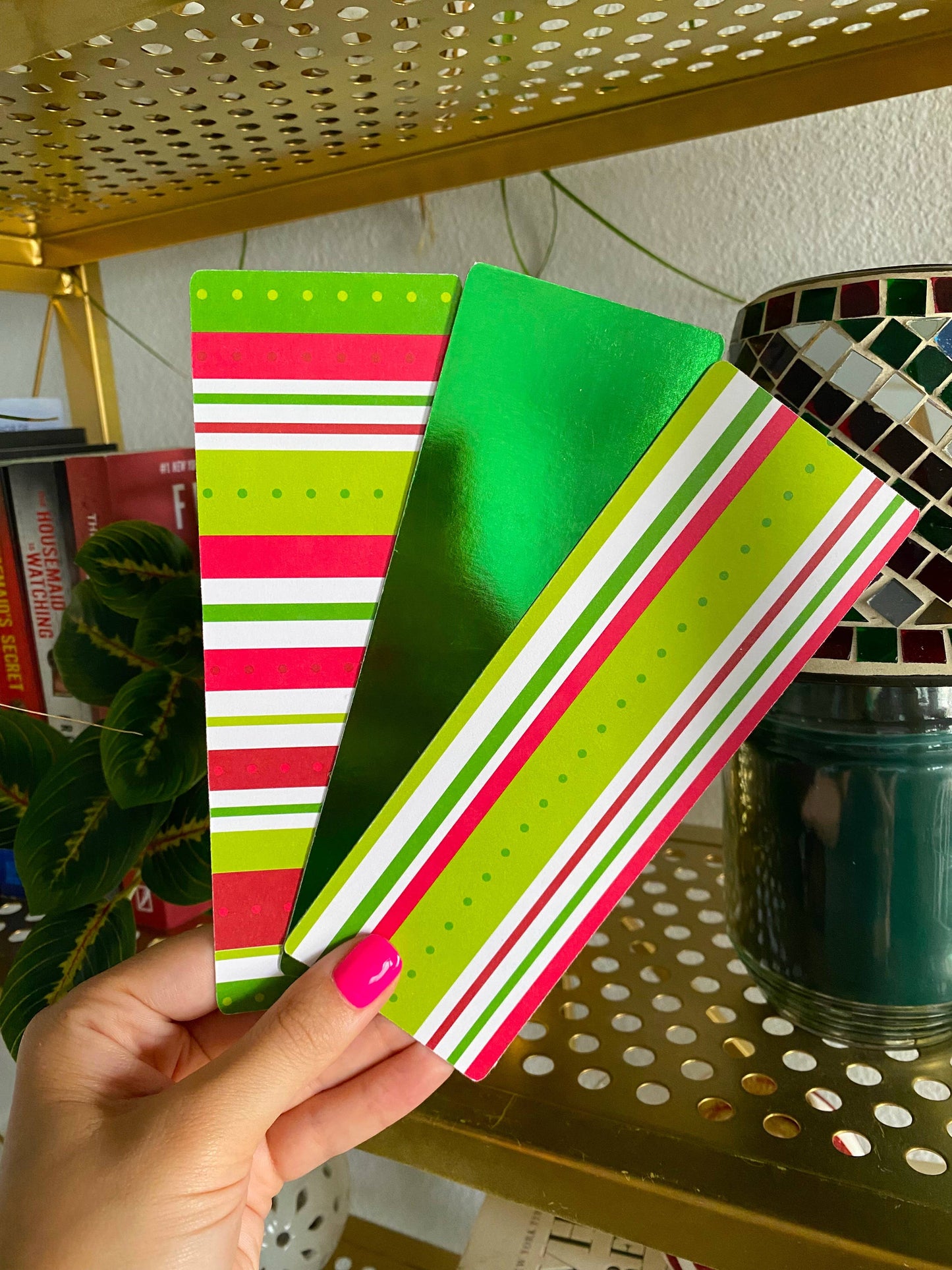 Assorted Matte Holiday Bookmarks