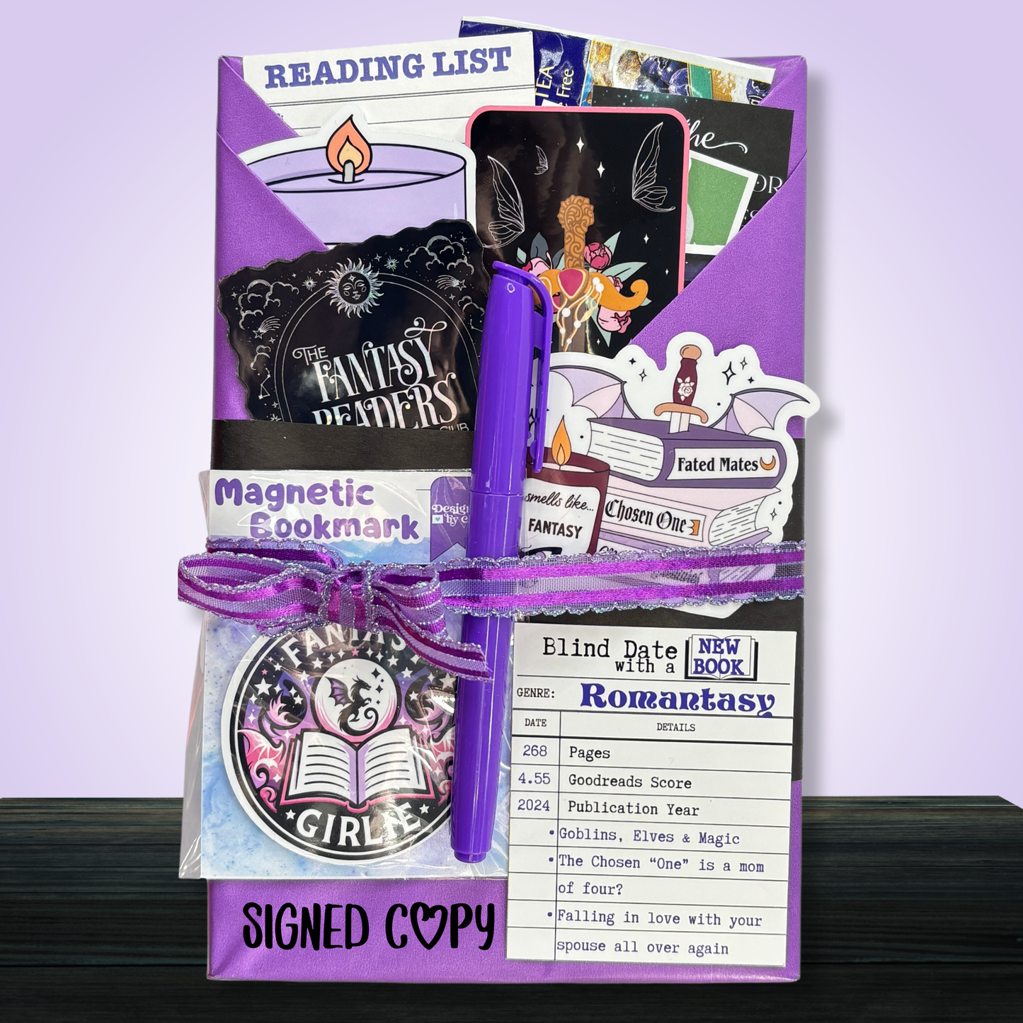 Blind Date with a New Book – Surprise Read + Bookish Goodies