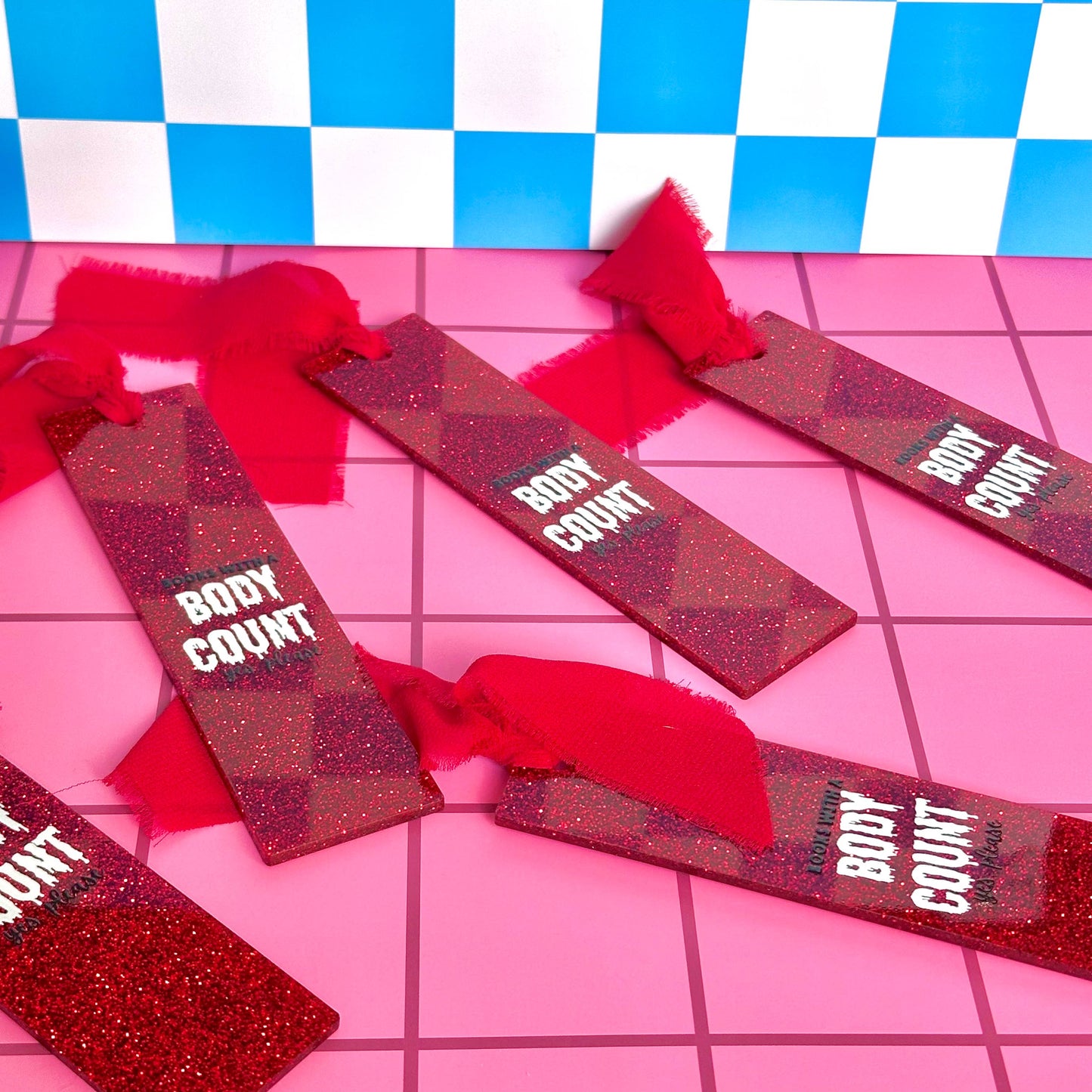 Body Count Acrylic Bookmark