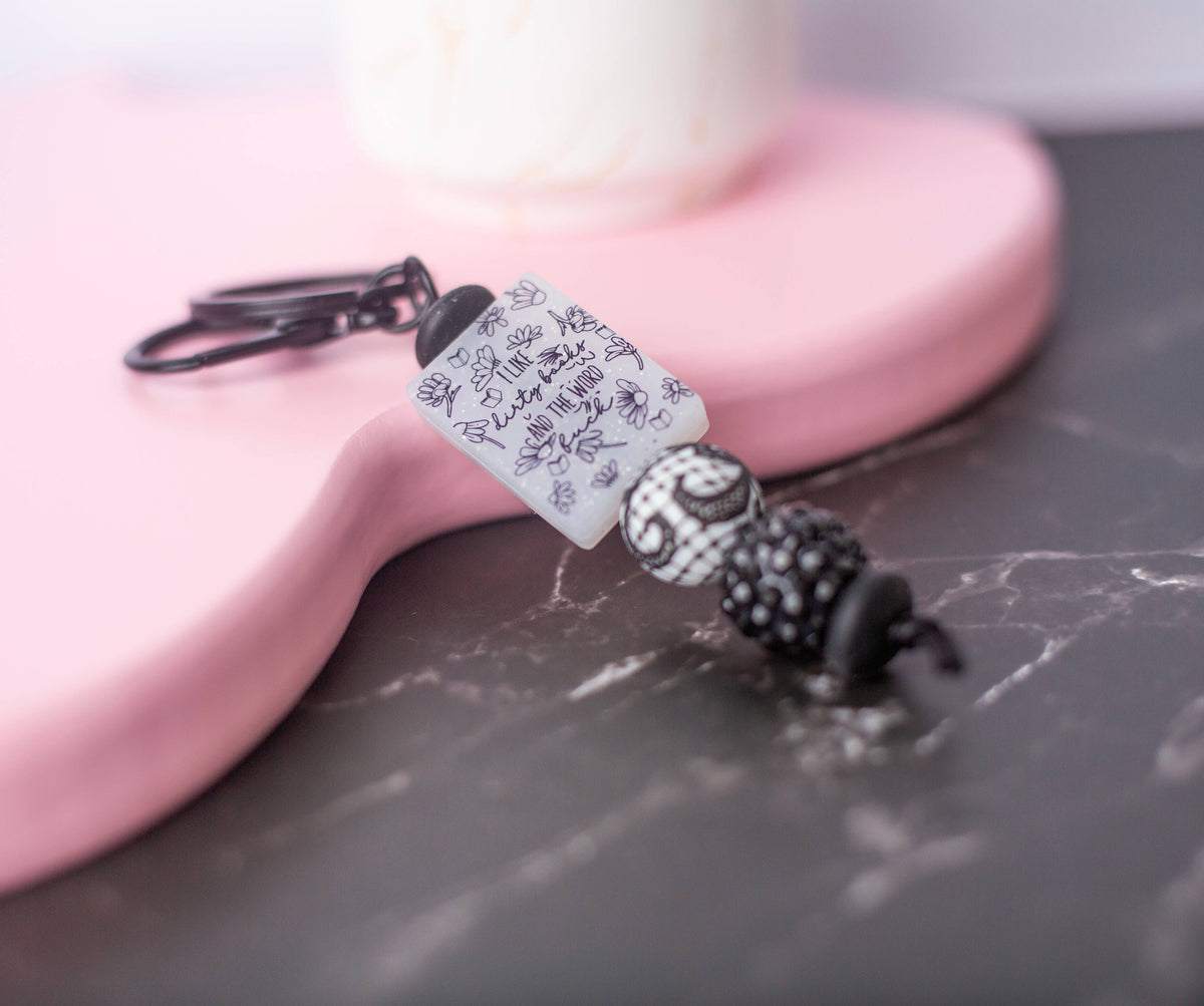 I Like Dirty Books Keychain | Spicy Book Lover Gift