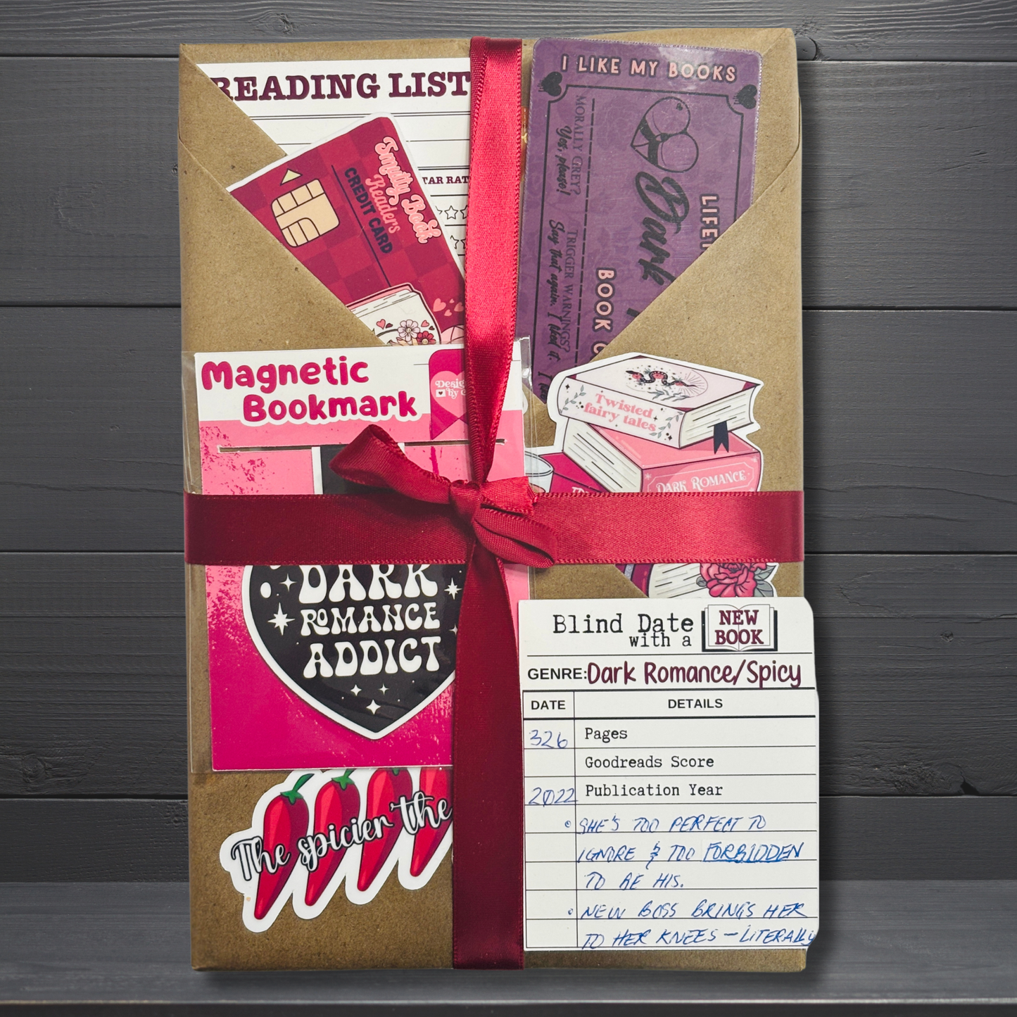 Blind Date with a New Book – Surprise Read + Bookish Goodies