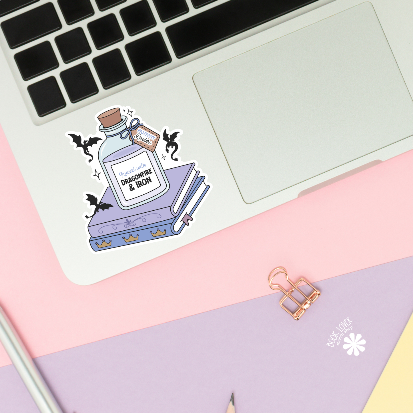 Bookish Potion Infused Sticker