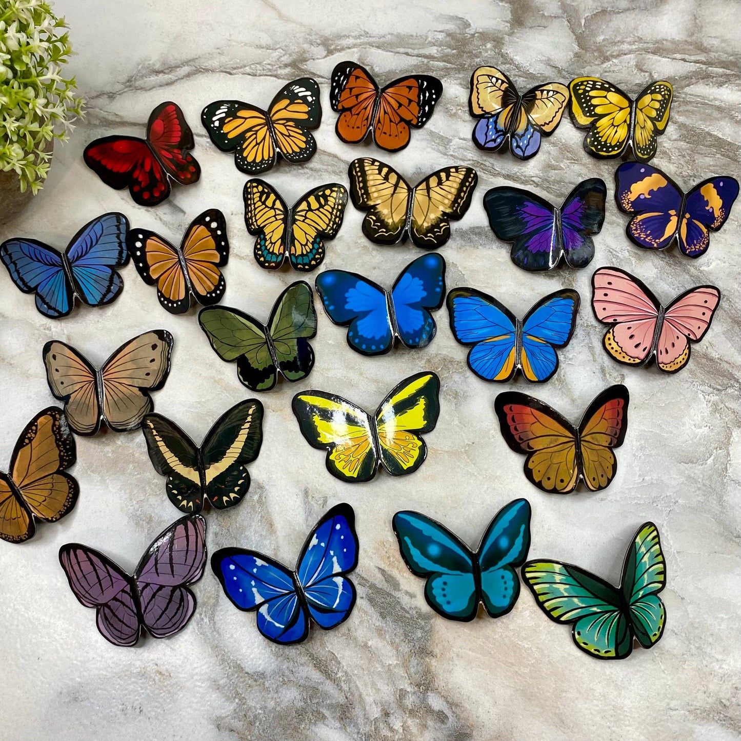 Magnetic Butterfly Bookmark