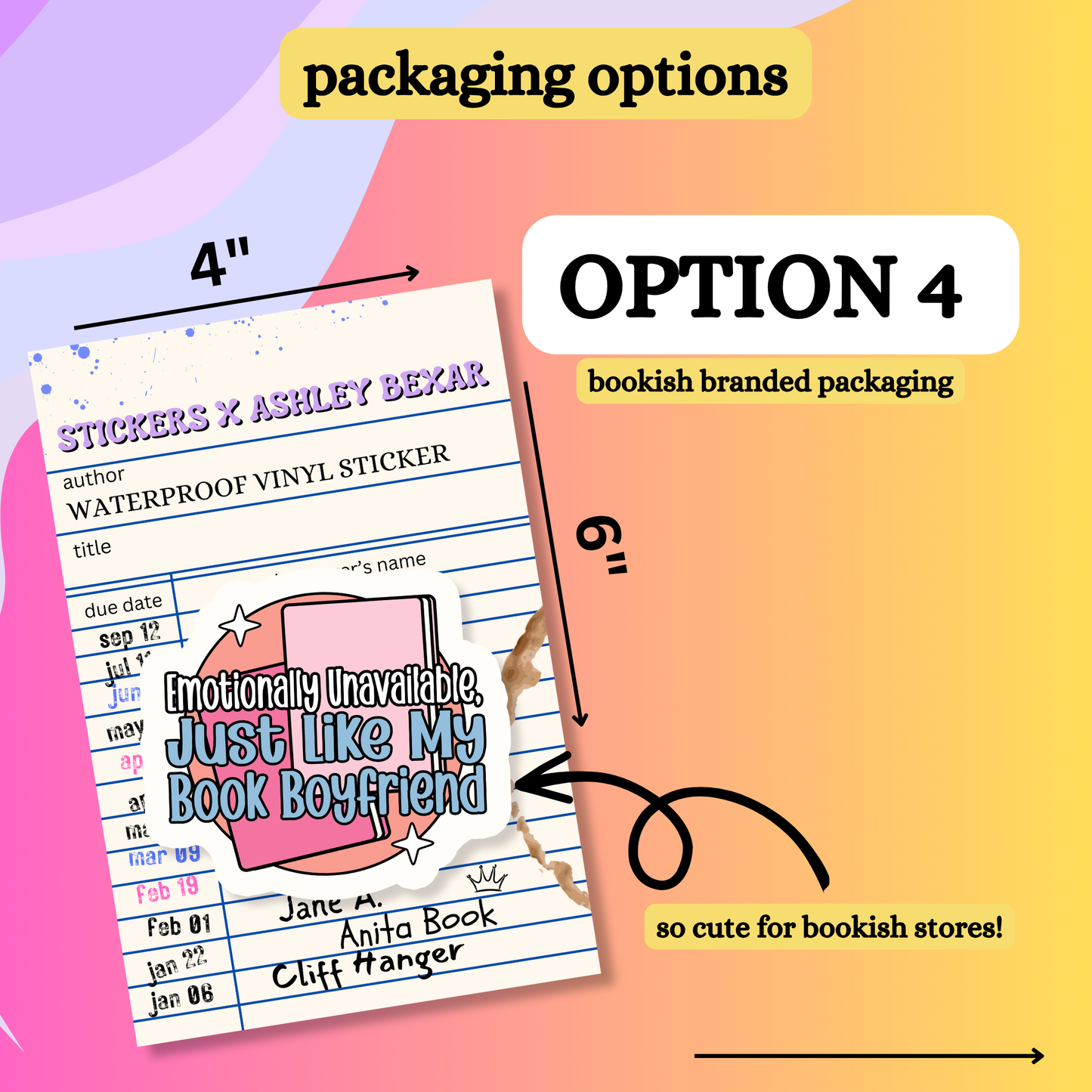 Merry and Bright Vinyl Sticker