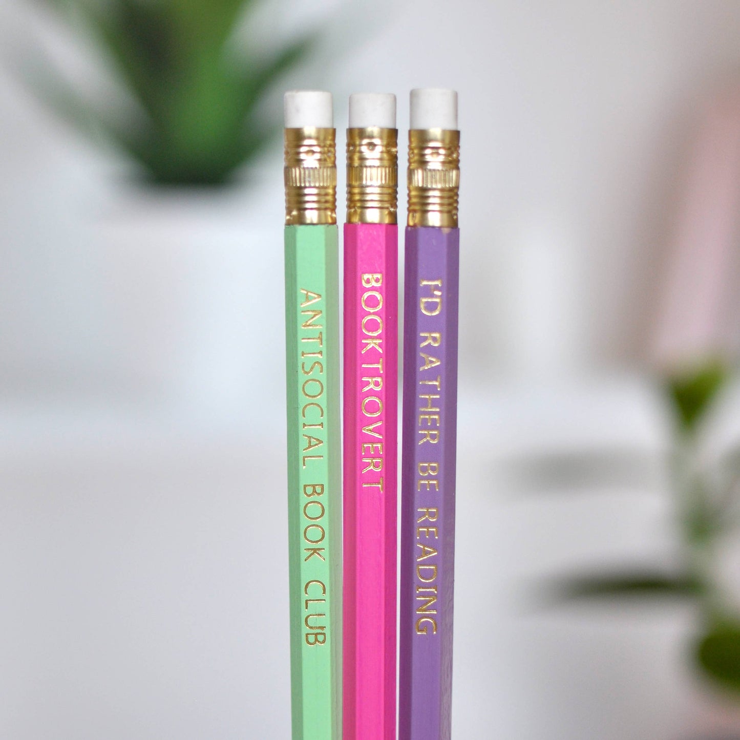 I Love Books – Pencil & Bookmark Gift Set for Book Lovers