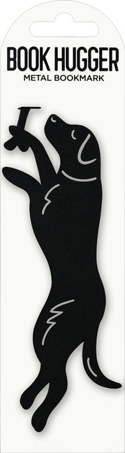 Black Lab Metal 'Hanging' Bookmark (Book Hugger Series) - Ingram