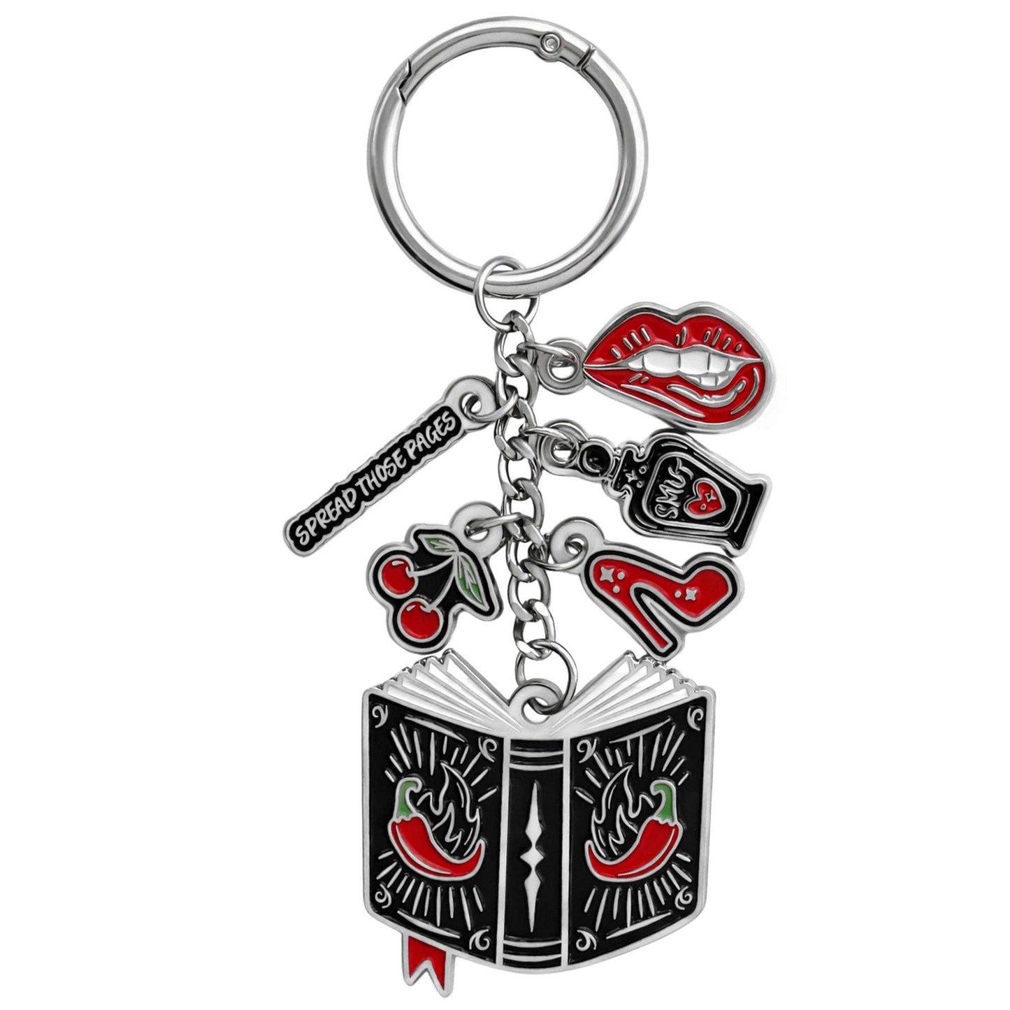 A Little Wicked Bag Charm | Dark Romance Bookish Bag Accessory