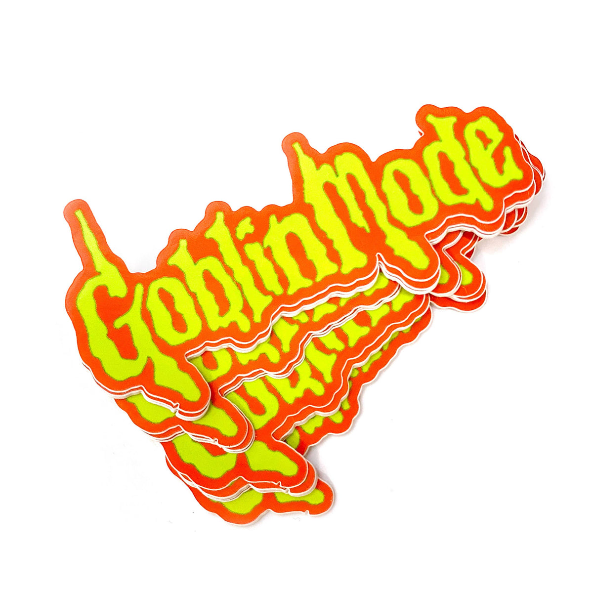 Goblin Mode Sticker | Funny Spooky Vinyl Sticker