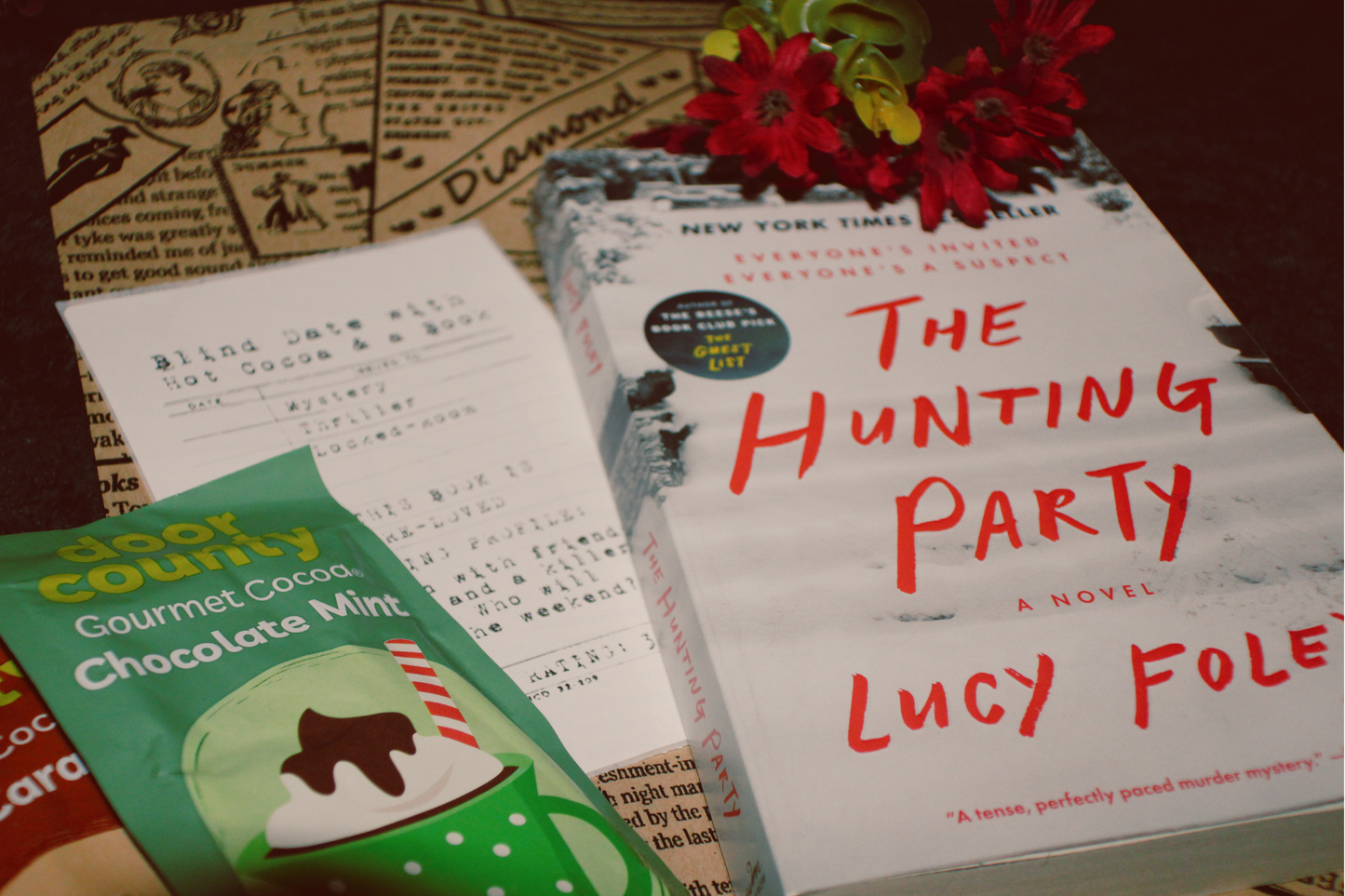 Blind Date with a Book & Hot Cocoa Gift Set