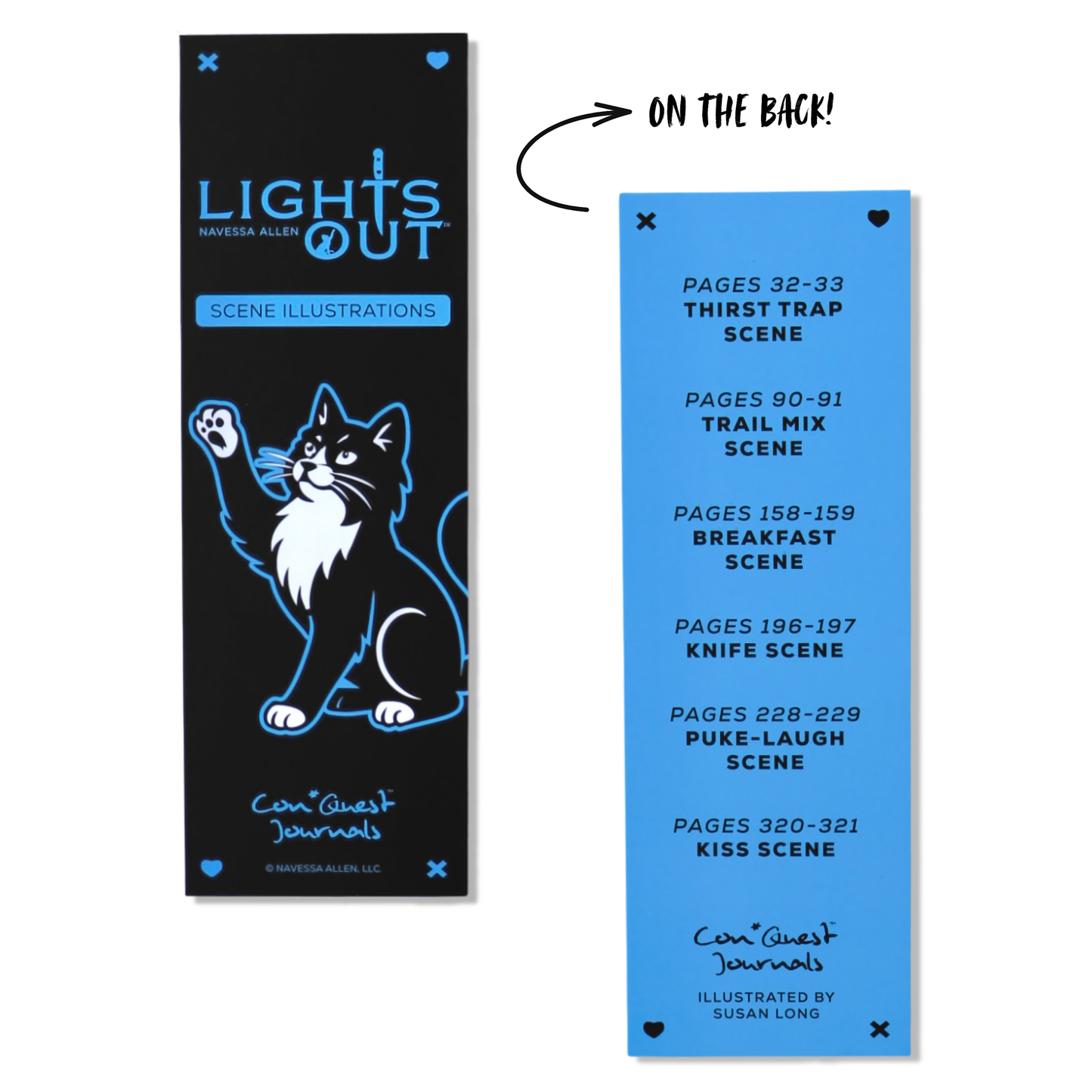 Lights Out Book Scene Illustrations | Officially Licensed 6-Pack