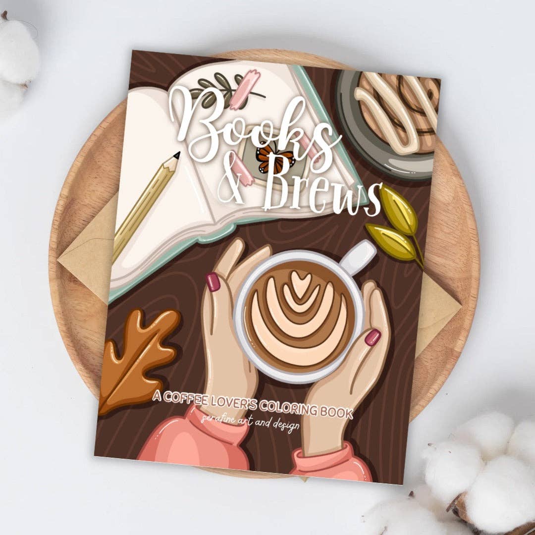 Books & Brews Coloring Book