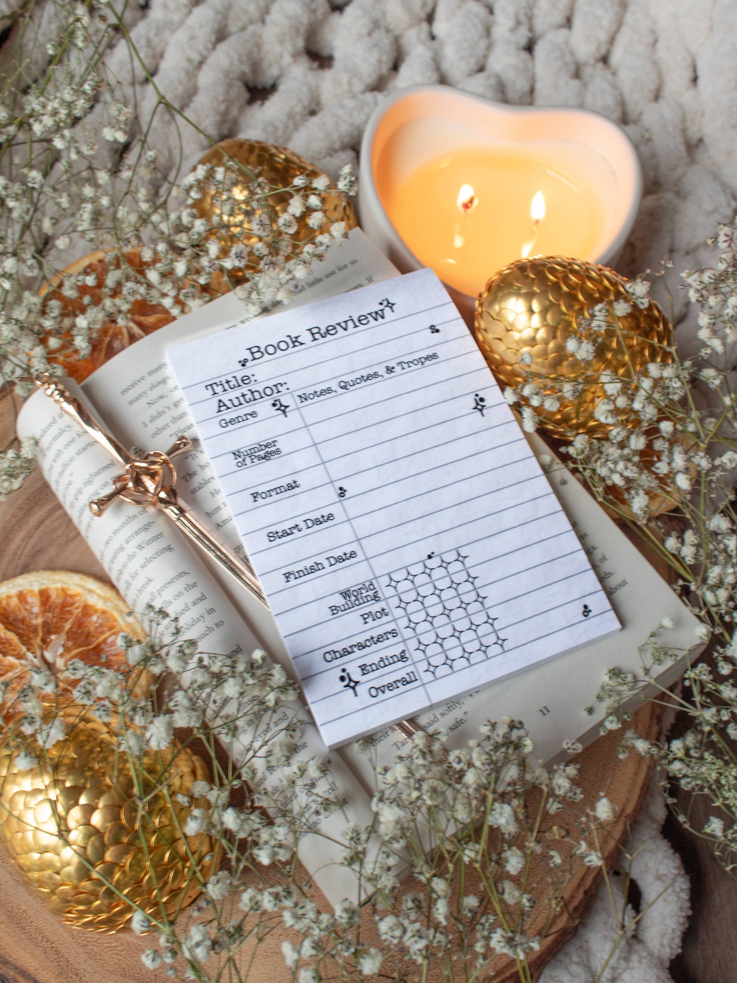 Imperfect Book Review Post-It Mystery Pack