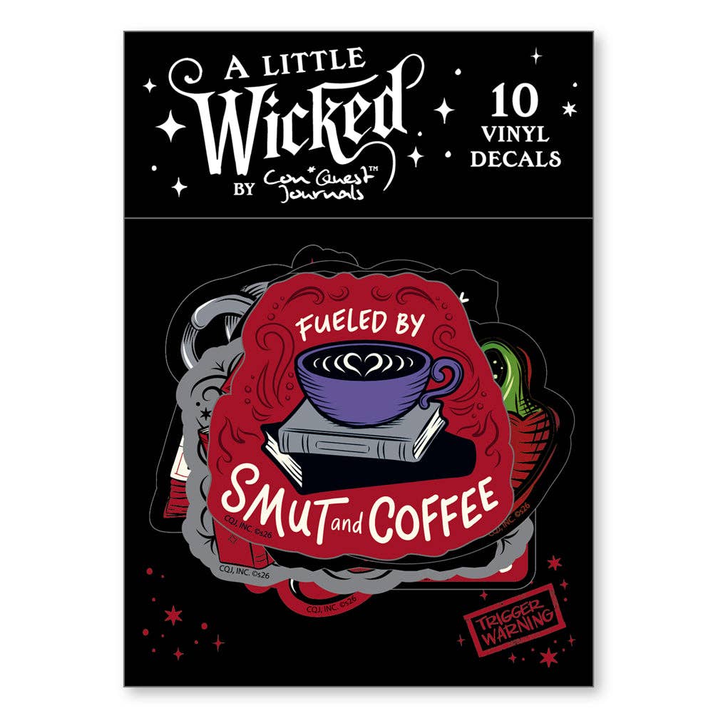 A Little Wicked Decal Pack | Dark Romance Sticker Set of 10