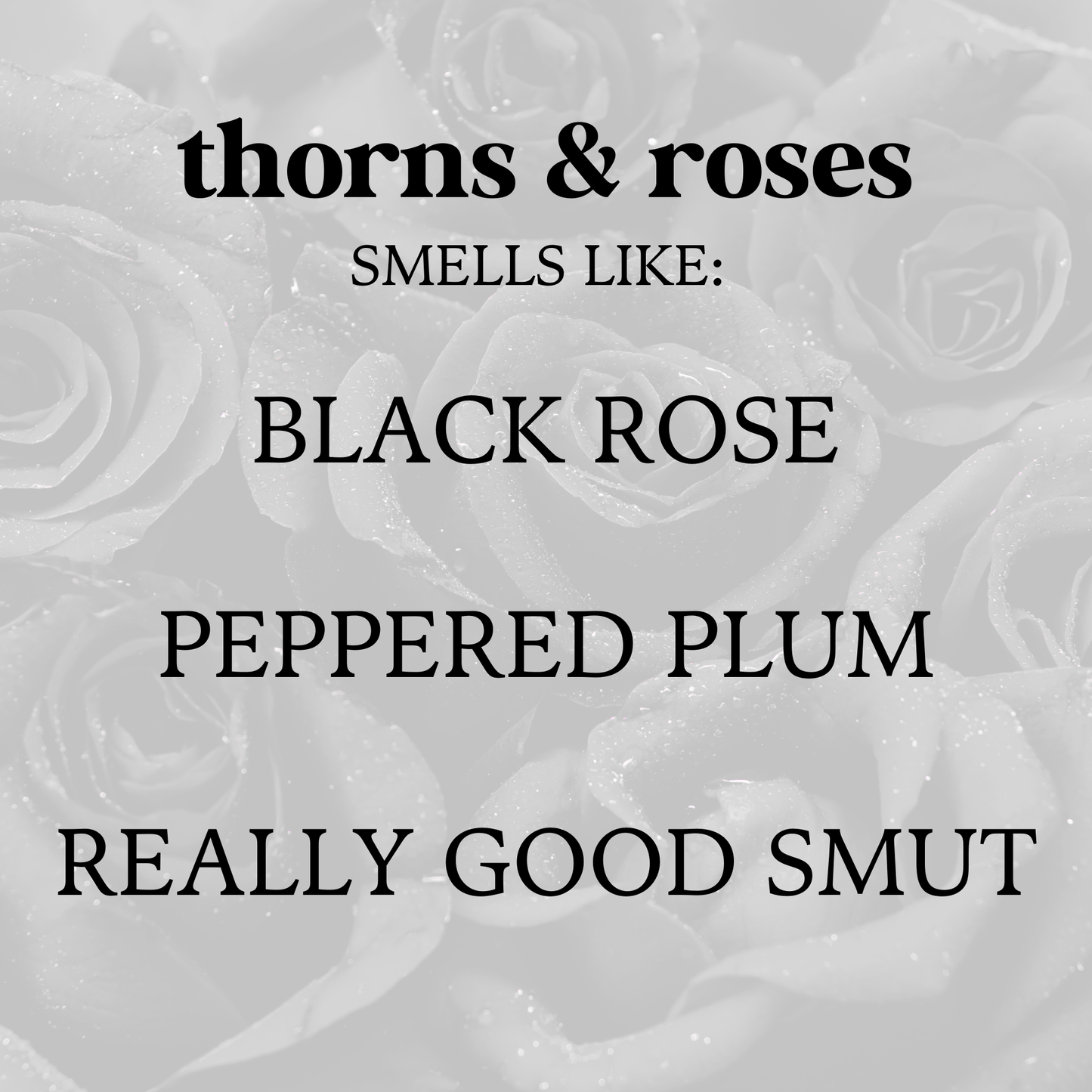Thorns & Roses Candle – Romantasy Bookish Candle