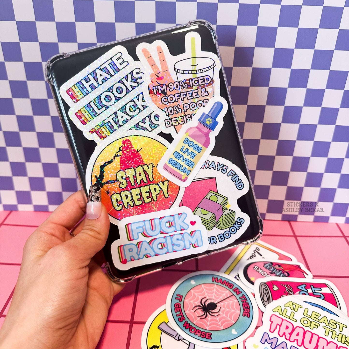 Bookish Reading Waterproof Vinyl Sticker Sheet | Charity Edition