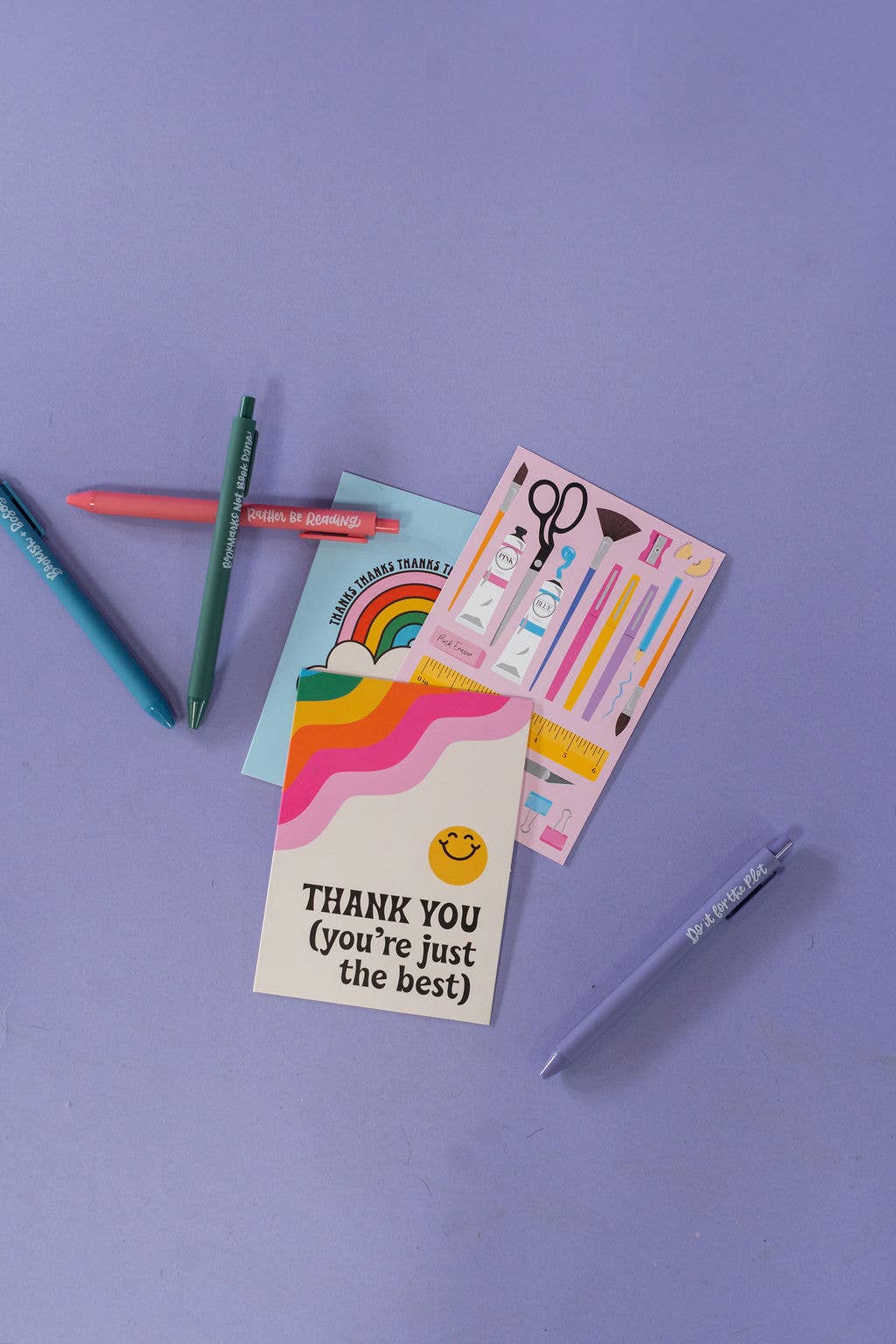 Bookish Babe Reading Jotter Gel Pens | Set of 4 Reader Pens